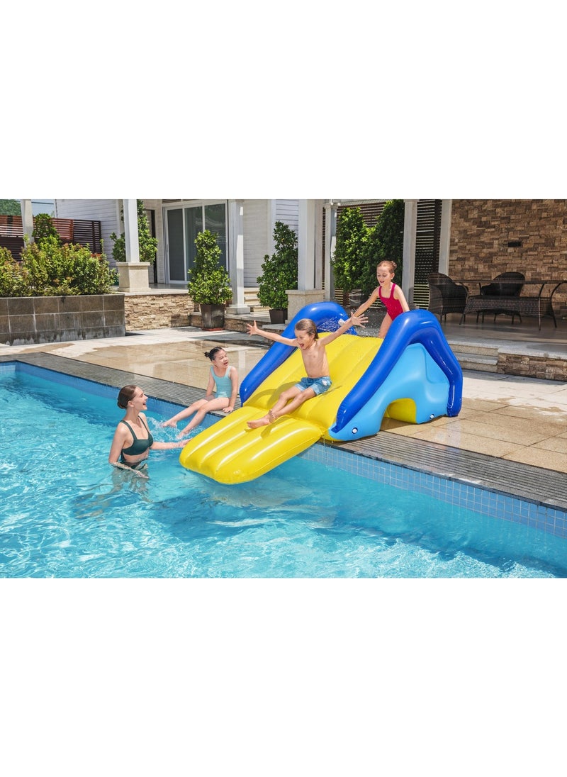 Bestway Bestway® 8'1" x 49" x 39"/2.47m x 1.24m x 1.00m Giant Pool Water Slide  - Image 3