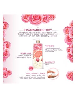 Lux Pack Of 2 Lux Soft Rose Shower Gel 500 ml  - Image 2