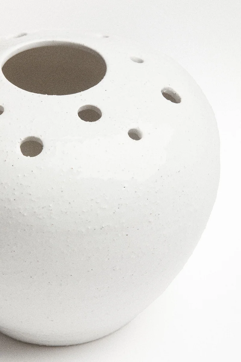 H&M Ikebana stoneware vase