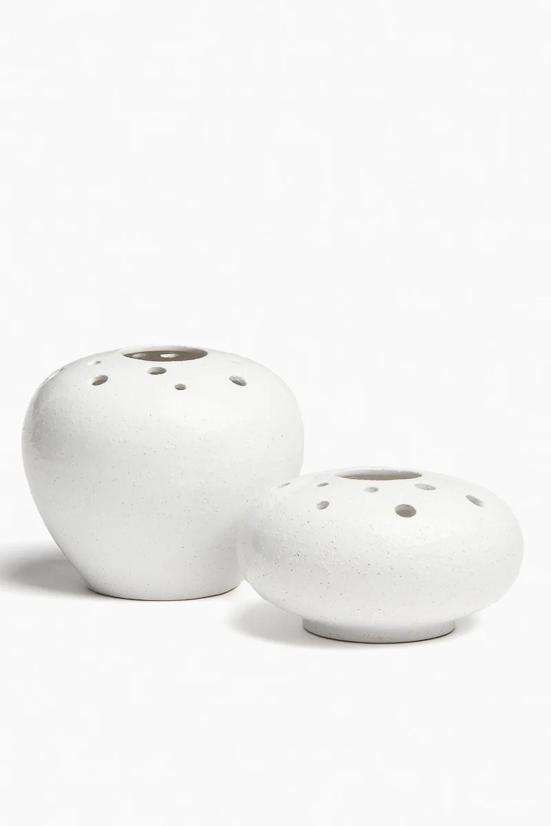 H&M Ikebana stoneware vase