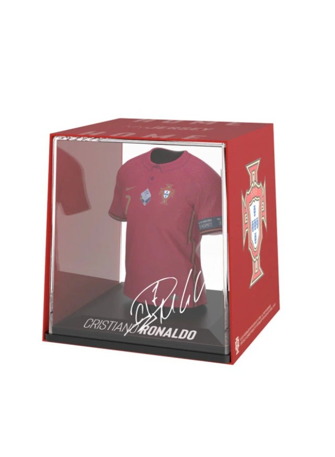Splink Cristiano Ronaldo Portugal Home Jersey Display Case, Official Licensed Collectible, 2020 - Image 4
