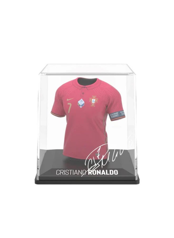 Splink Cristiano Ronaldo Portugal Home Jersey Display Case, Official Licensed Collectible, 2020 - Image 3