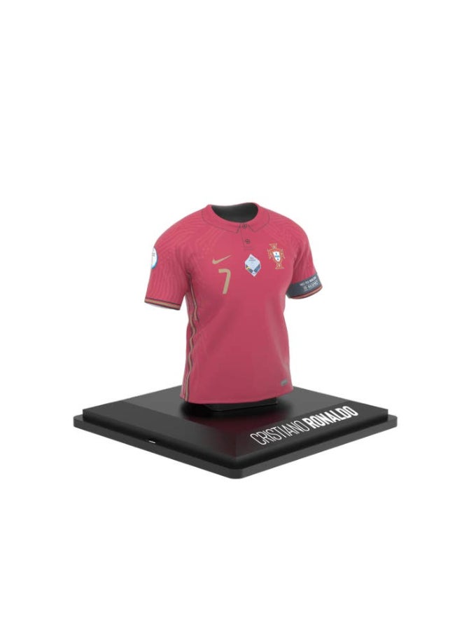Splink Cristiano Ronaldo Portugal Home Jersey Display Case, Official Licensed Collectible, 2020 - Image 1