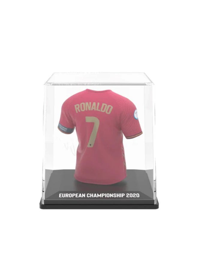 Splink Cristiano Ronaldo Portugal Home Jersey Display Case, Official Licensed Collectible, 2020 - Image 5