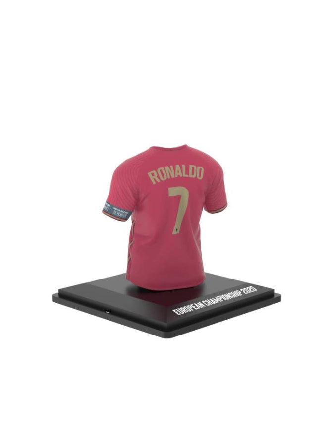 Splink Cristiano Ronaldo Portugal Home Jersey Display Case, Official Licensed Collectible, 2020 - Image 2
