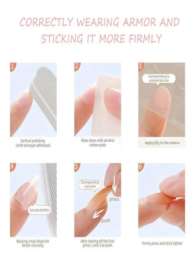 XFSAFDM 24 Pcs Fake Nails, Press On Nails for Women, Almond Shape Artificial Nails with Nail Glue & File, Easy to Apply Stick On Nails for Special Occasions & Dailys Wear - Image 3