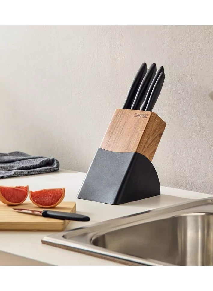 TRAMONTINA Plenus 6-Piece Knife Block Set  - Image 2