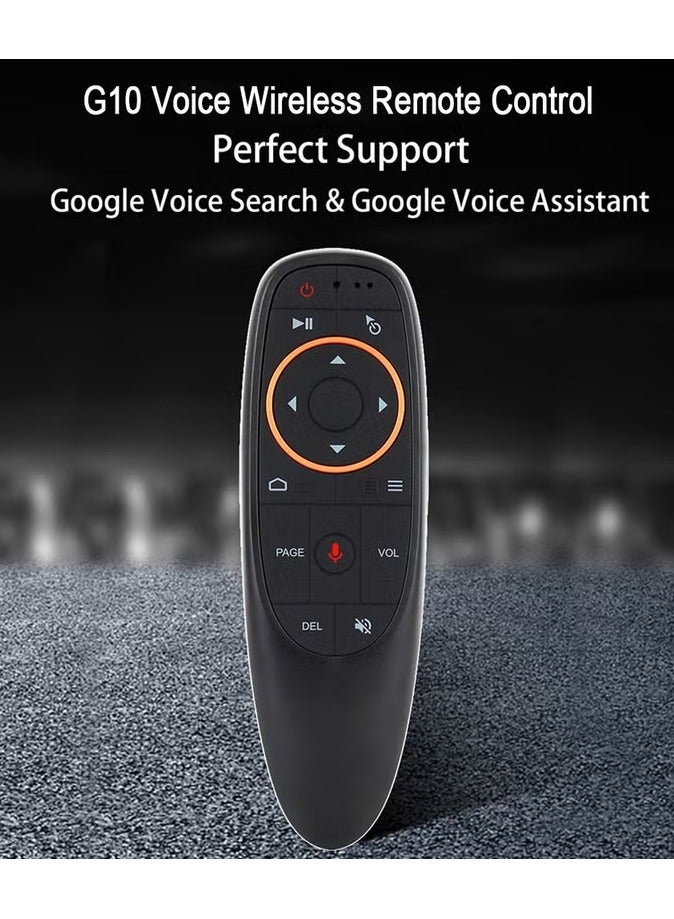 Wireless Remote Control With USB Receiver Voice Control For Android -Smart TV/PC/Laptop/Notebook Black  - Image 2