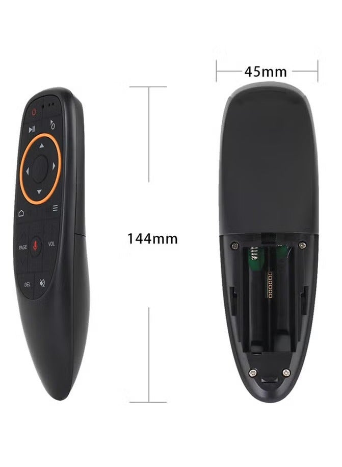 Wireless Remote Control With USB Receiver Voice Control For Android -Smart TV/PC/Laptop/Notebook Black  - Image 4