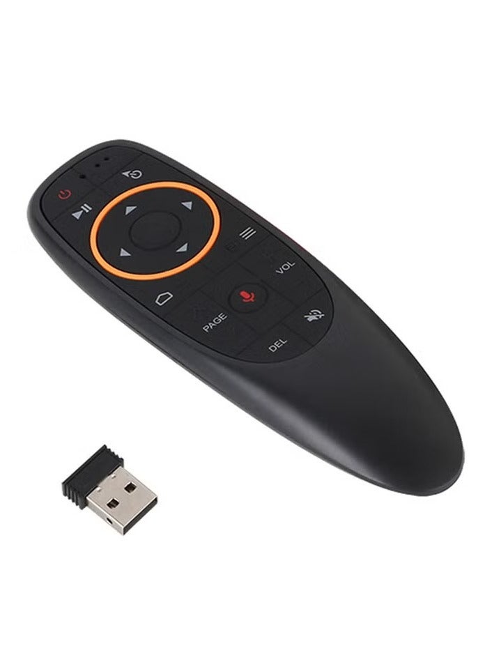 Wireless Remote Control With USB Receiver Voice Control For Android -Smart TV/PC/Laptop/Notebook Black  - Image 3