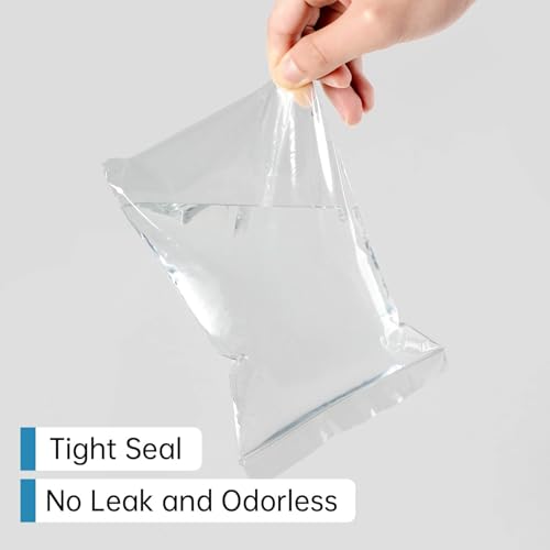 Fessary 100pcs 2 X 3 Clear Reclosable Zip Plastic Poly Bags with Resealable Lock Seal Zipper-2 Mil - Image 4