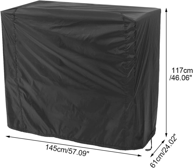 Ejoyous Grill Cover, BBQ Gas Grill Cover Waterproof Weather Resistant Barbecue Covers Grill Protector for Garden Patio (145x61x117cm) - Image 3