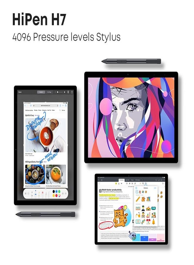 Chuwi قلم ستايلس CHUWI H7، حساسية ضغط 4096، MPP 2.0، رفض راحة اليد، قلم رقمي نشط متوافق مع FreeBook، Hi10 Max جهاز لوحي يعمل بنظام ويندوز للرسم والكتابة بدقة - Image 5