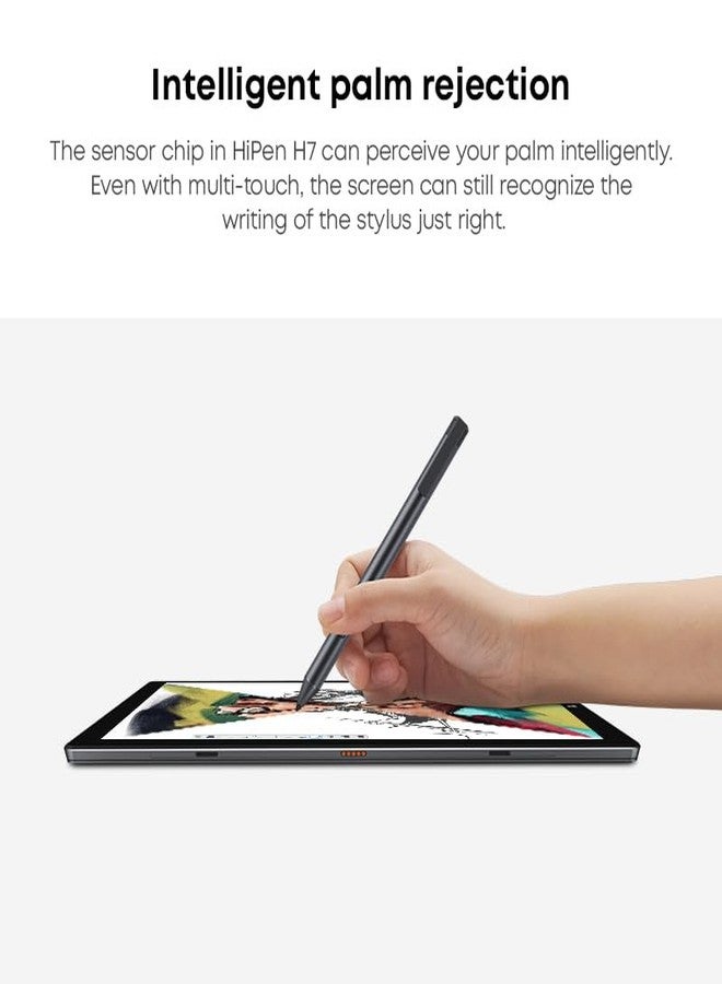 Chuwi قلم ستايلس CHUWI H7، حساسية ضغط 4096، MPP 2.0، رفض راحة اليد، قلم رقمي نشط متوافق مع FreeBook، Hi10 Max جهاز لوحي يعمل بنظام ويندوز للرسم والكتابة بدقة - Image 3