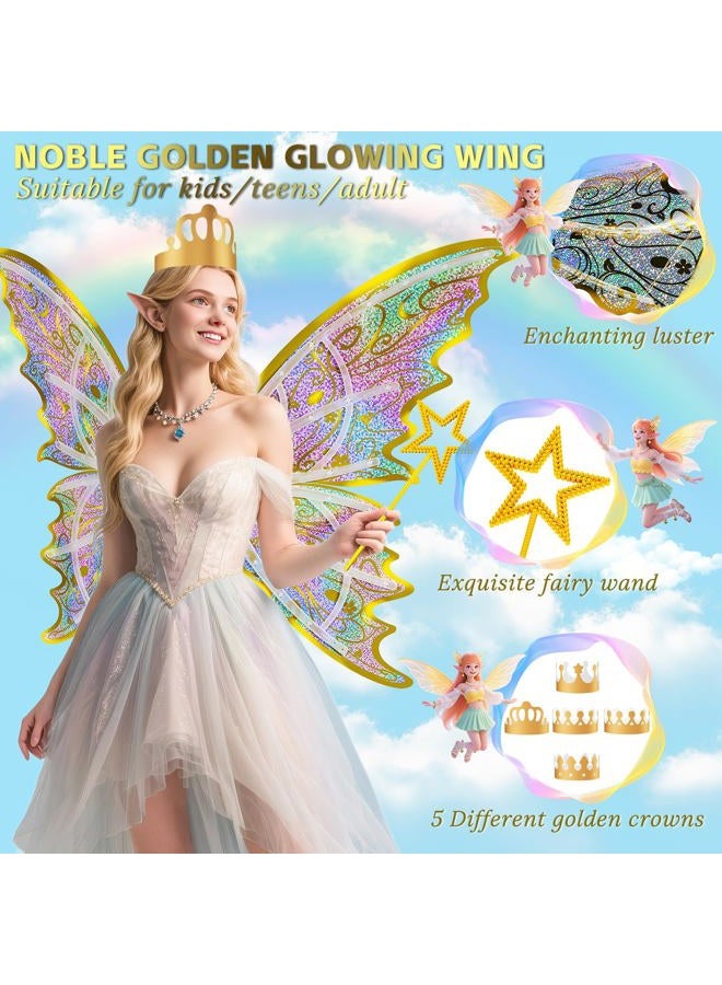 maysida Electric Fairy Butterfly Wings for Girls - Image 5