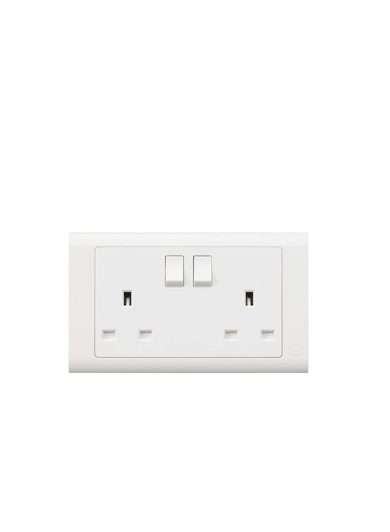 MK Essentials 13A 2G SP SWITCHSOCKET  - Image 3