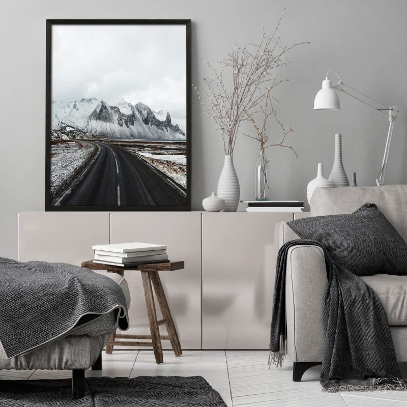 Yaetm Black Wood 16x20 Picture Frame Matted to 11x14 Set of 2, Solid Wood Black Poster Frame 16 by 20 inches, Wall Gallery Frames for Wall Mounted (2 pack, Black) - Image 5