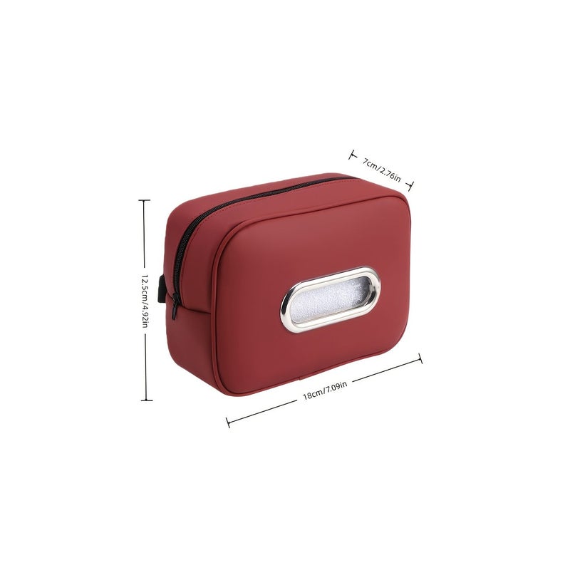 Grey Heavy Duty Large Car Tissue Box Organizer Hanging Seat Back Holder Spacious Interior Hold Multiple Tissues No Installation Required Elegant Interior Accessory Universal For Front And Rear Seats - Image 2