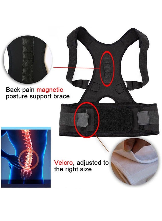 Super ZYouth Back Support Belt and Posture Corrector With An Ergonomic Design That Supports The Shoulder And Neck Muscles - For Men And Women - Image 3