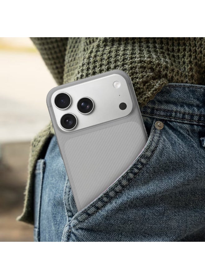 CATANES 2Packs Case Cover for iPhone 17 Pro Max, Air Skin Line Design Back Cover, Sturdy Durable Ultra-Thin Case, Drop Protection Cover Clear with 3D Screen Protector - Black - Image 5