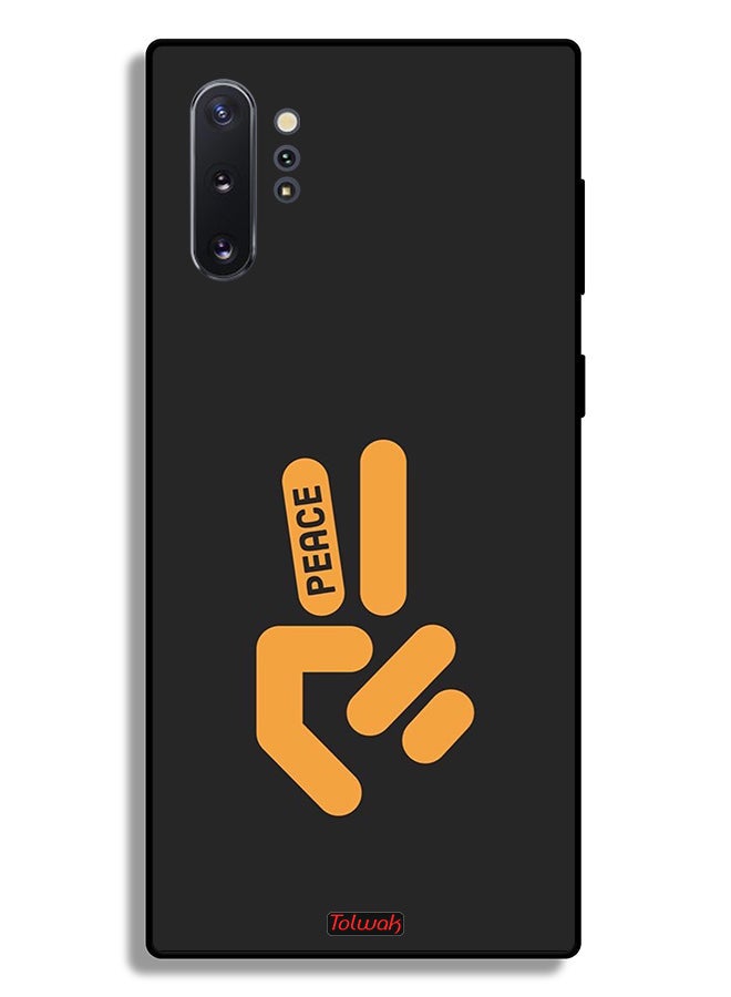 Tolwak Samsung Galaxy Note 10 Plus Protective Case Cover Peace - Image 2
