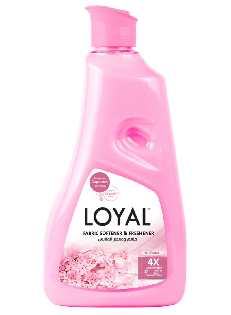 لويال منعم ومعطر أقمشة مركز برائحة وردية ناعمة 750 مل - Image 1