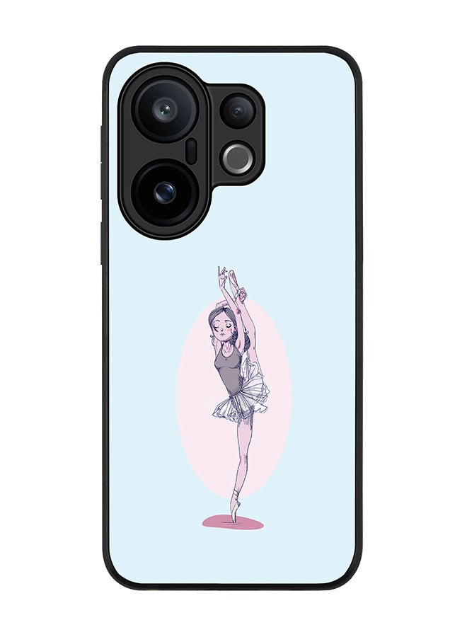 Stylizedd For vivo X200 FE / S30 Pro mini Case,Slim fit Camera Protection, Shockproof Thin Phone cover  - Flying Ballerina