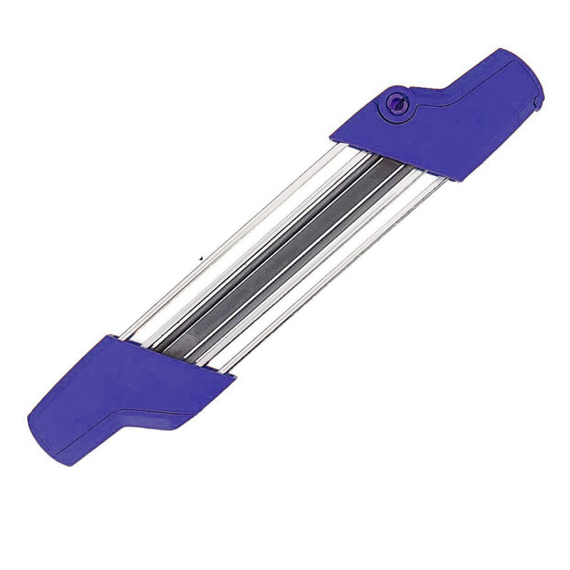 Mini Manual Chainsaw Sharpener 2-in-1 Easy File Sharpener Hand-held Grinder Accessories for Chainsaw Maintenance(D: 5.5mm/7/32'') - Image 1