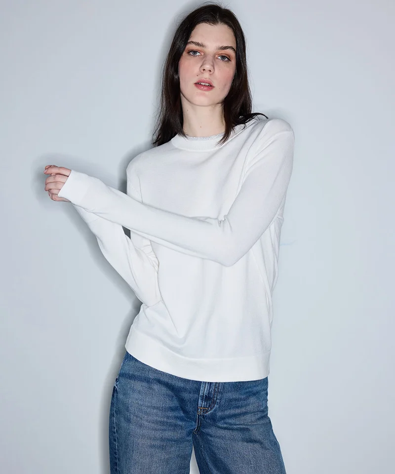 ابيكول Layered Knit Top