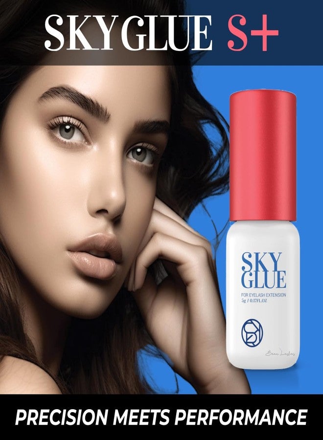 beau lashes Sky Glue for Eyelash Extensions New | S+ Strongest Lash Extension Glue | Professional Black Adhesive for Long Lasting Semi Permanent Individual Lash Extensions | Fast Drying / 7-8 Week Retention 5ml - Image 5