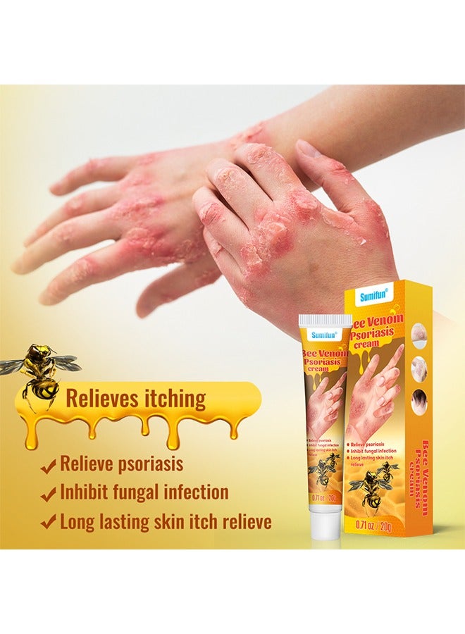 Sumifun Bee Venom Antipruritic Cream Skin Itching Ointment Wet Poison Antipruritic Long Lating Skin Itch Relieve  - Image 3