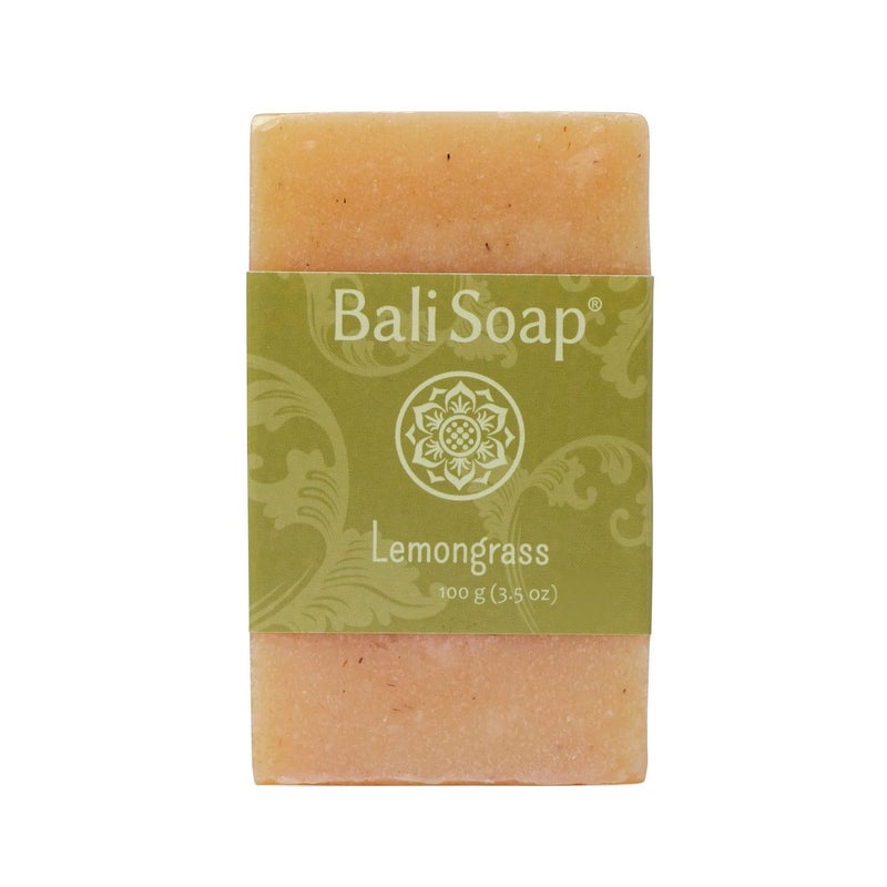 Bali Soap  Lemongrass Natural Soap  Bar Soap for Men  Women  Bath Body and Face Soap  Vegan Handmade Exfoliating Soap  3 Pack 35 Oz each