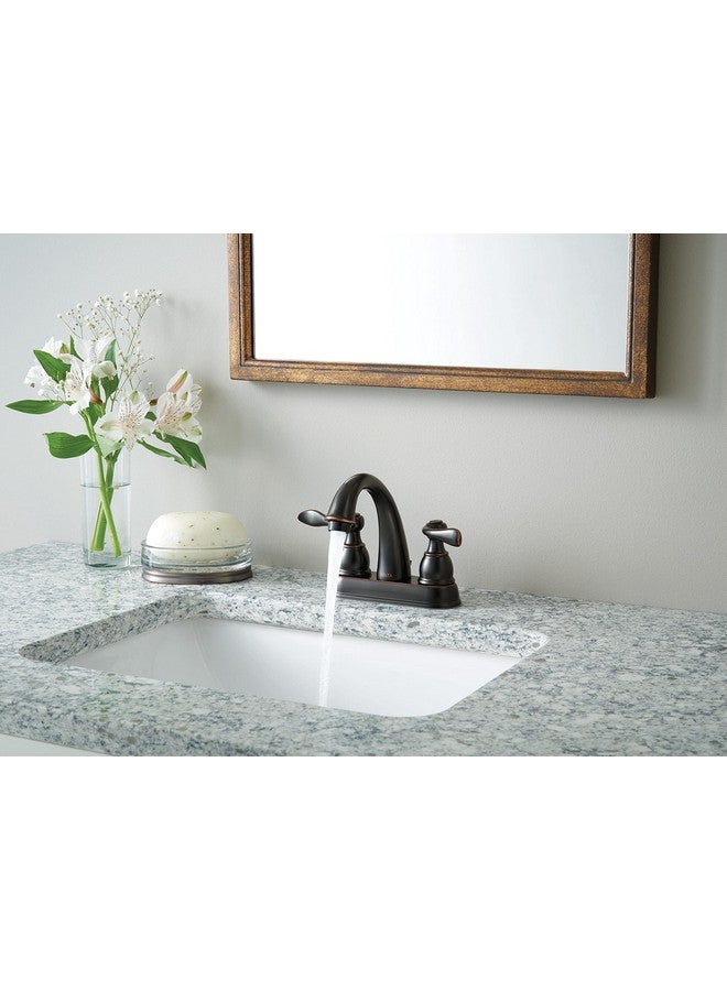 Delta B2596LF-OB Windemere Bathroom Faucet, 5.88 x 6.13 x 5.13 inches, Oil Rubbed Bronze - Image 2