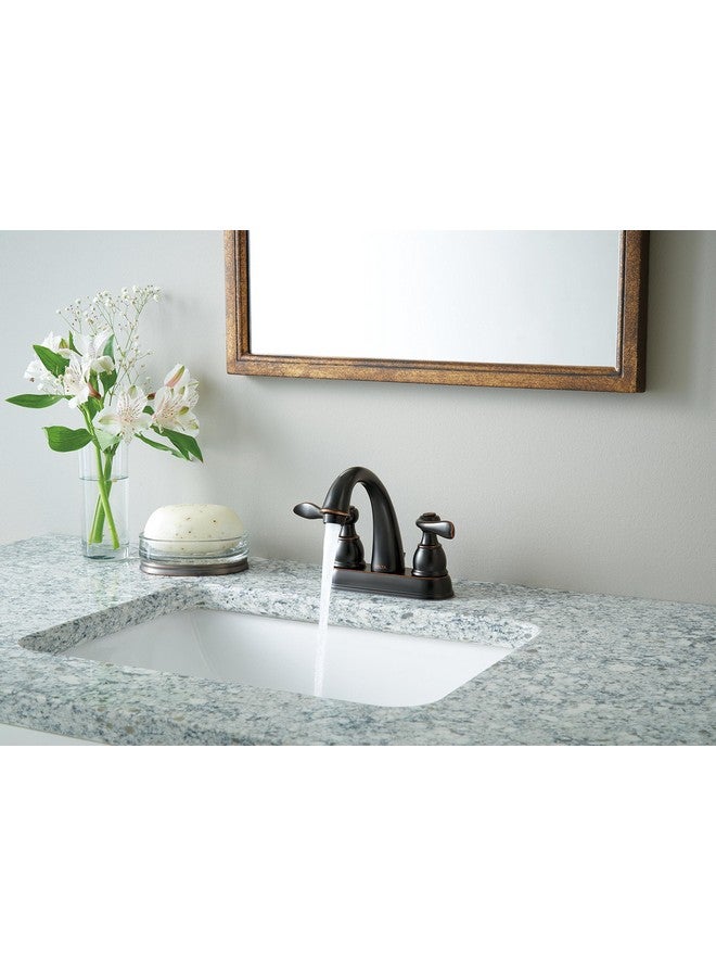 Delta B2596LF-OB Windemere Bathroom Faucet, 5.88 x 6.13 x 5.13 inches, Oil Rubbed Bronze - Image 1