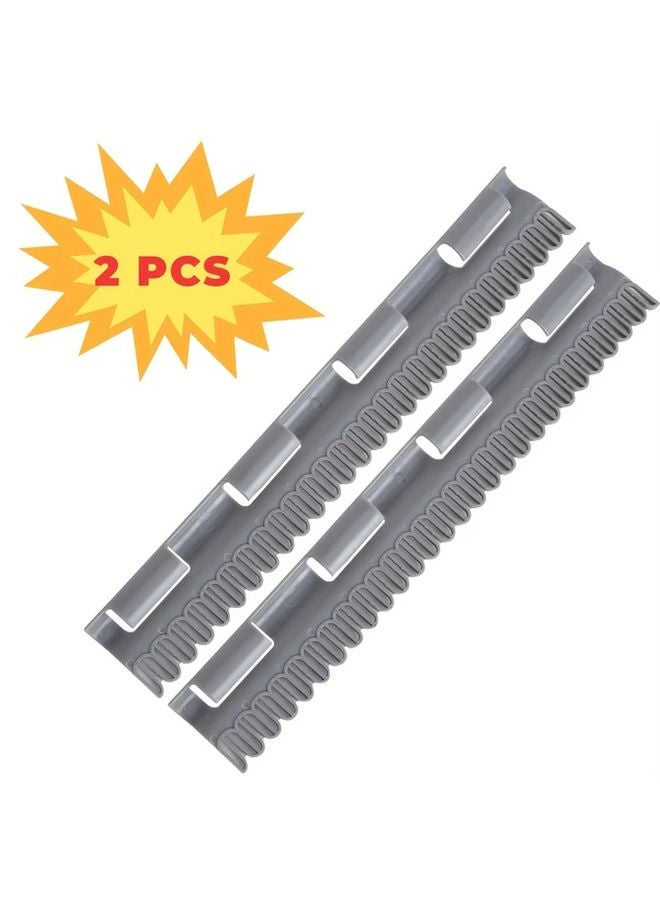 Grey Windproof Sock Clips Space Saving Plastic Laundry Hanger For Drying Underwear Socks - Image 1