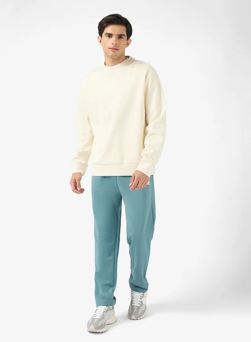 Seventy Five Basics Relaxed Fit Emblem Joggers