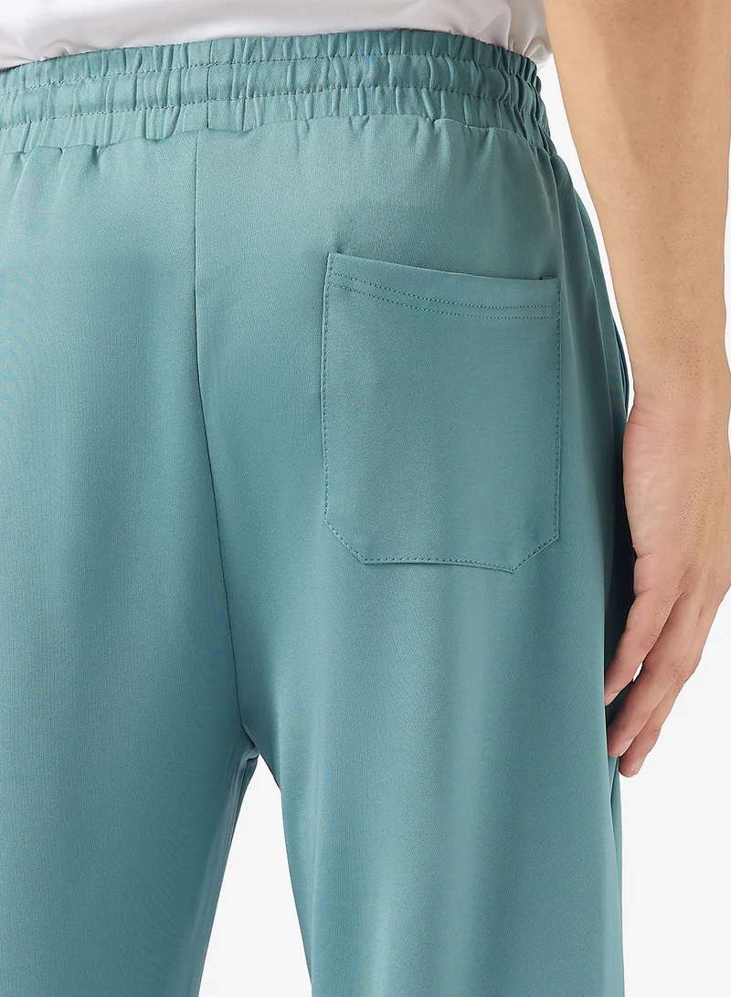 Seventy Five Basics Relaxed Fit Emblem Joggers