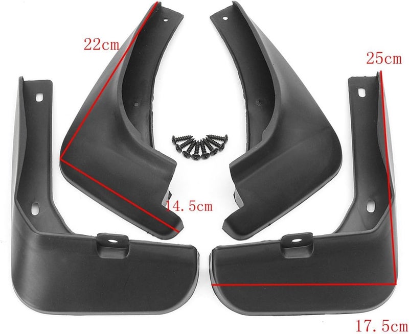 Wivplex Car Mudflap Fender Mud Guard for Hyundai Accent Solaris - Image 2