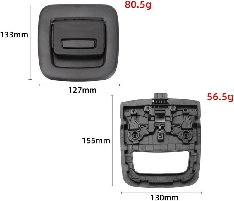 Wivplex Car Trunk Tail Cover Handle for BMW - Image 3