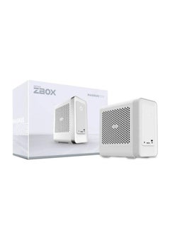 ZOTAC Magnus One Barebone Mini PC, Intel Core I7-13700 5.2GHz Processor, No Storage & Memory, GeForce RTX 4070 12GB GPU, Wi-Fi 6 AX1650, Bluetooth 5.2, White | ZBOX-ERP74070W-BE  - Image 1