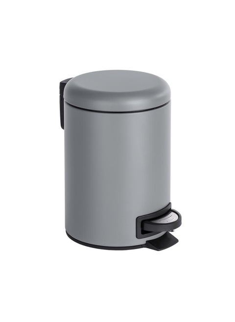 Wenko Leman Pedal Bin 3 L 22.5 x 17cm Grey
