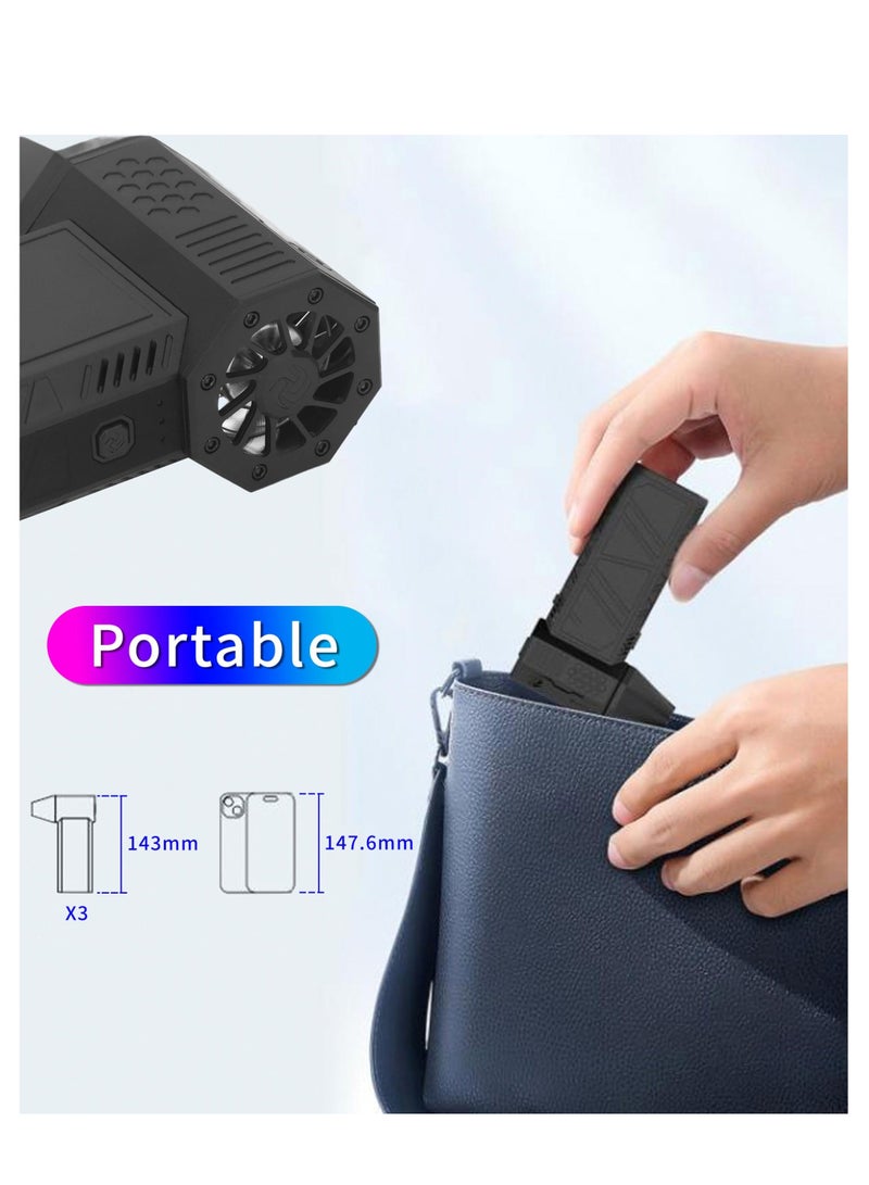 Electric Air Duster - 130000RPM Compressed Air Duster，3 Gear Adjustable Jet Dry Blower can Reusable Can for Computer Keyboard,Outdoors,Car,Home. - Image 5