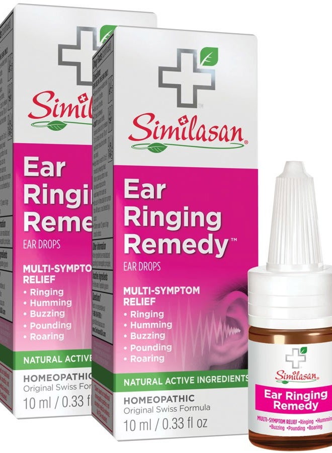 Similasan Ear Ringing Remedy Drops, 0.33 Ounce, 2 Count - Image 1