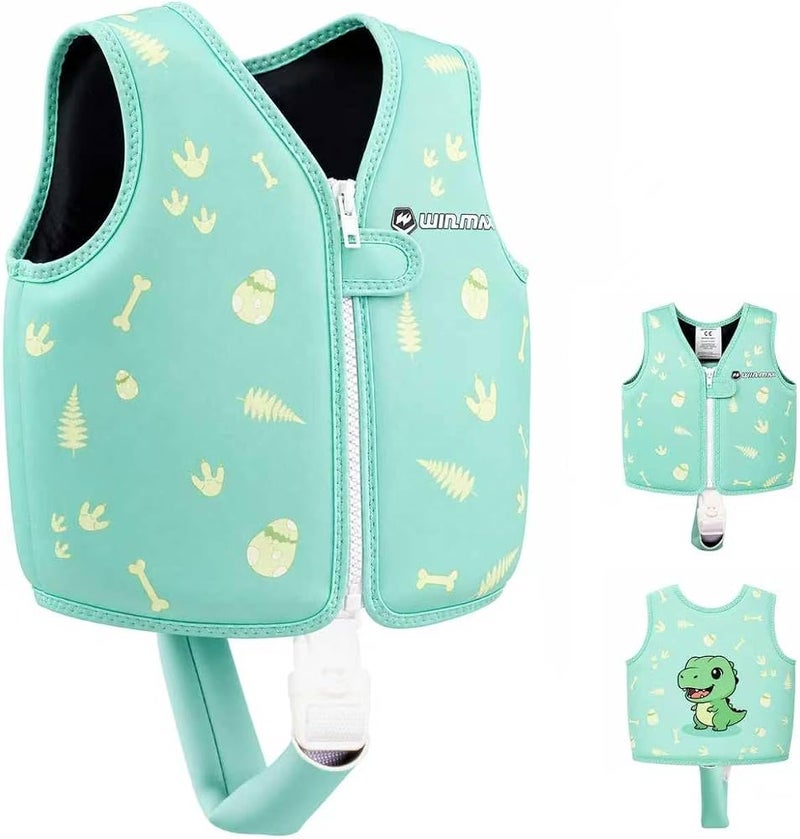 win.max Kids Swim Vest Toddler Neoprene Jacket with Adjustable Safety Strap - Image 1