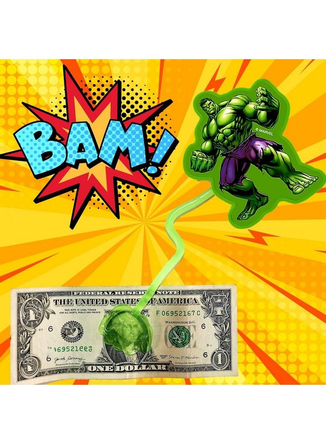 Ja-Ru ألعاب Marvel Spiderman & Hulk Sticky Hands Stretchy Snap Toys (8 Packs Hulk) Superheroes Stretchy Hands Birthday Toy Supplies For Kids Pinata Filler Bulk Toys Boxing Stuffers In Wholesale B68098 - Image 4