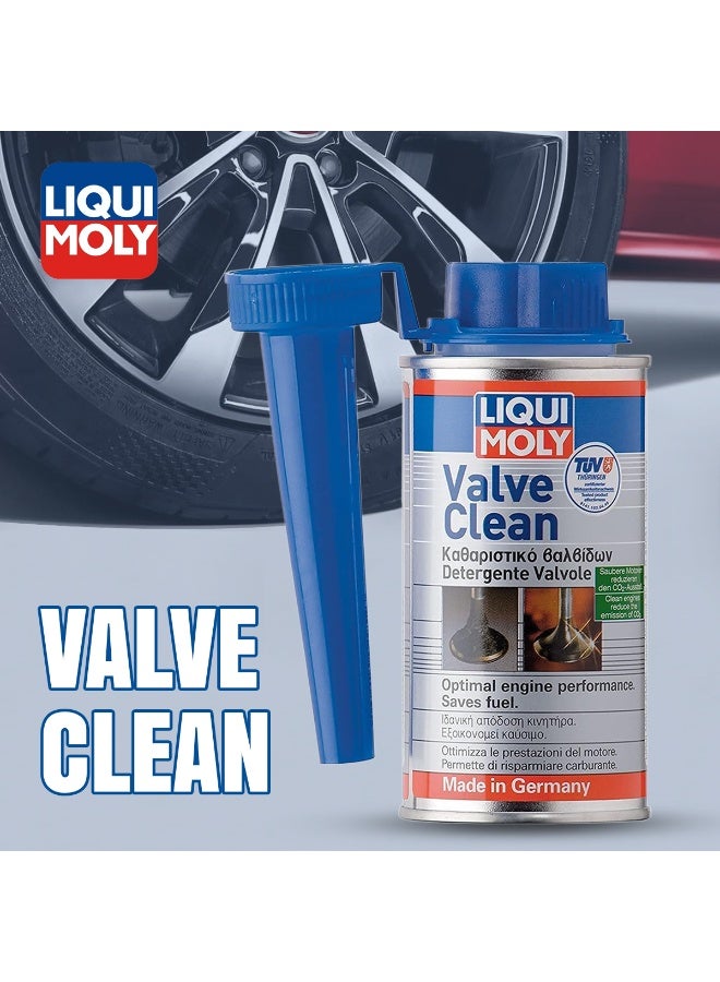 Liqui Moly Valve Clean Petrol Engine Additive Fuel System Cleaner Improves Performance Reduces Emissions Saves Fuel Made in Germany - Image 1