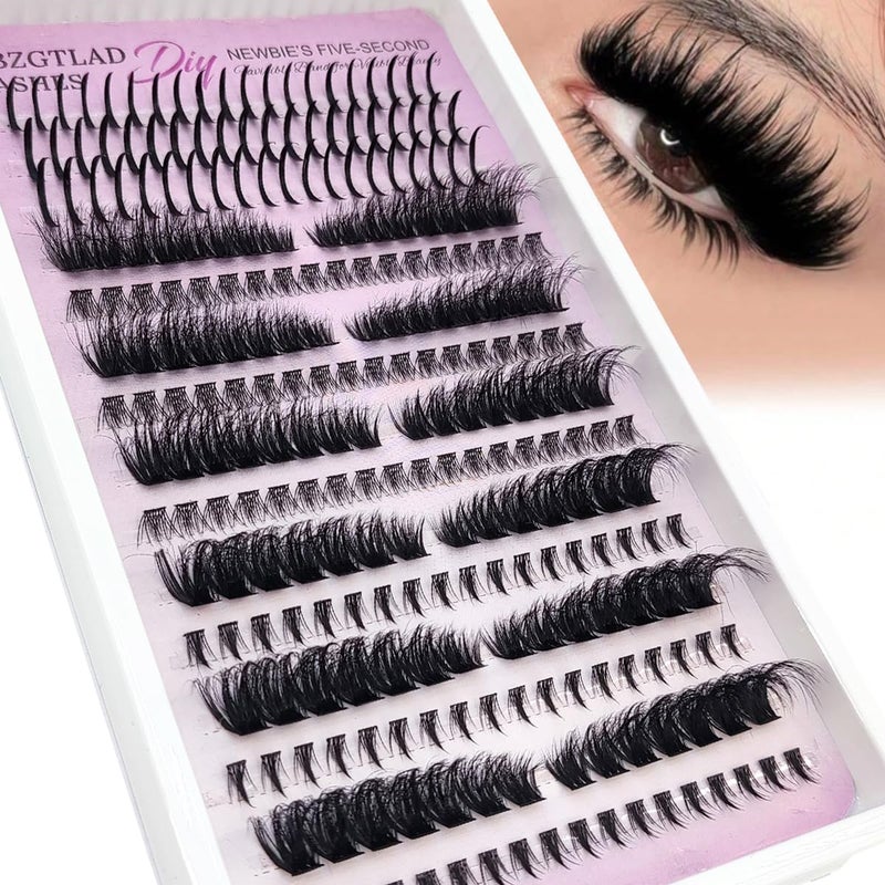 DIY eyelash bundle and mascara kit - cat eye charm, easy to use mascara, natural and reusable false eyelashes (JCX-29) - Image 1