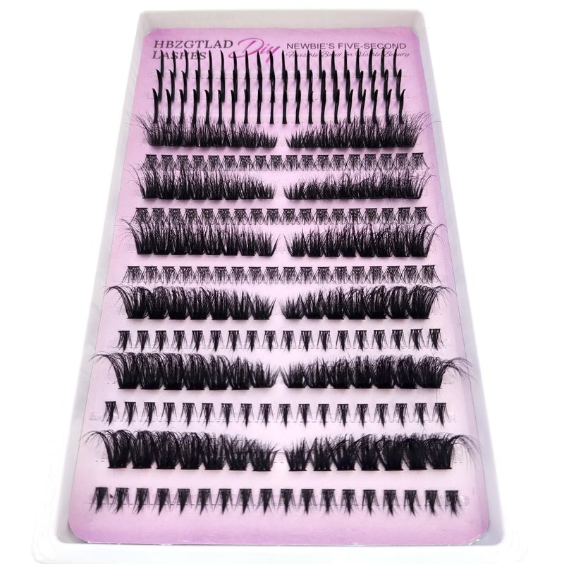 DIY eyelash bundle and mascara kit - cat eye charm, easy to use mascara, natural and reusable false eyelashes (JCX-29) - Image 3