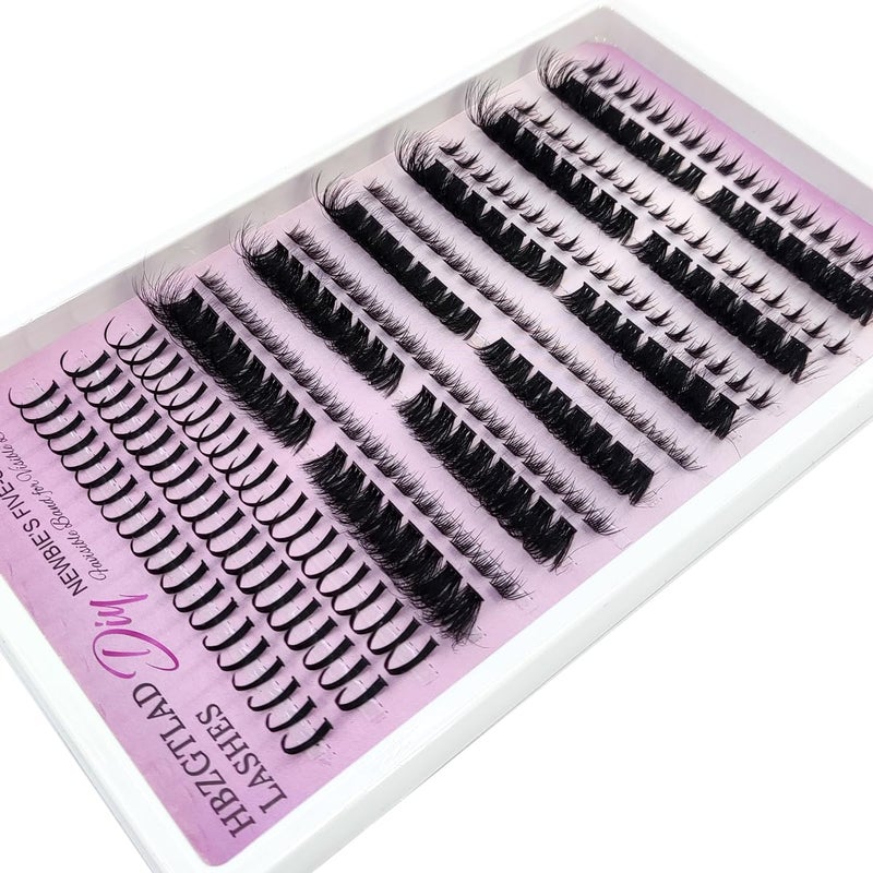 DIY eyelash bundle and mascara kit - cat eye charm, easy to use mascara, natural and reusable false eyelashes (JCX-29) - Image 5