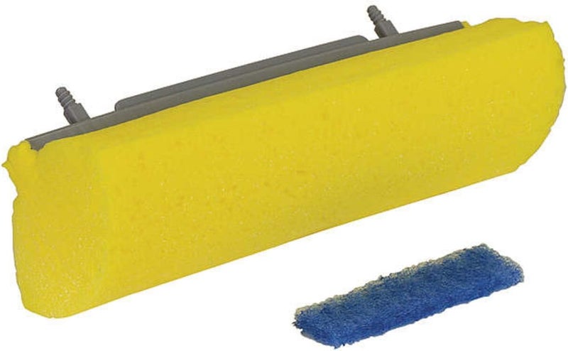 Quickie Roller Mop Refill with Antimicrobial Microban - Heavy-Duty Polyester Sponge